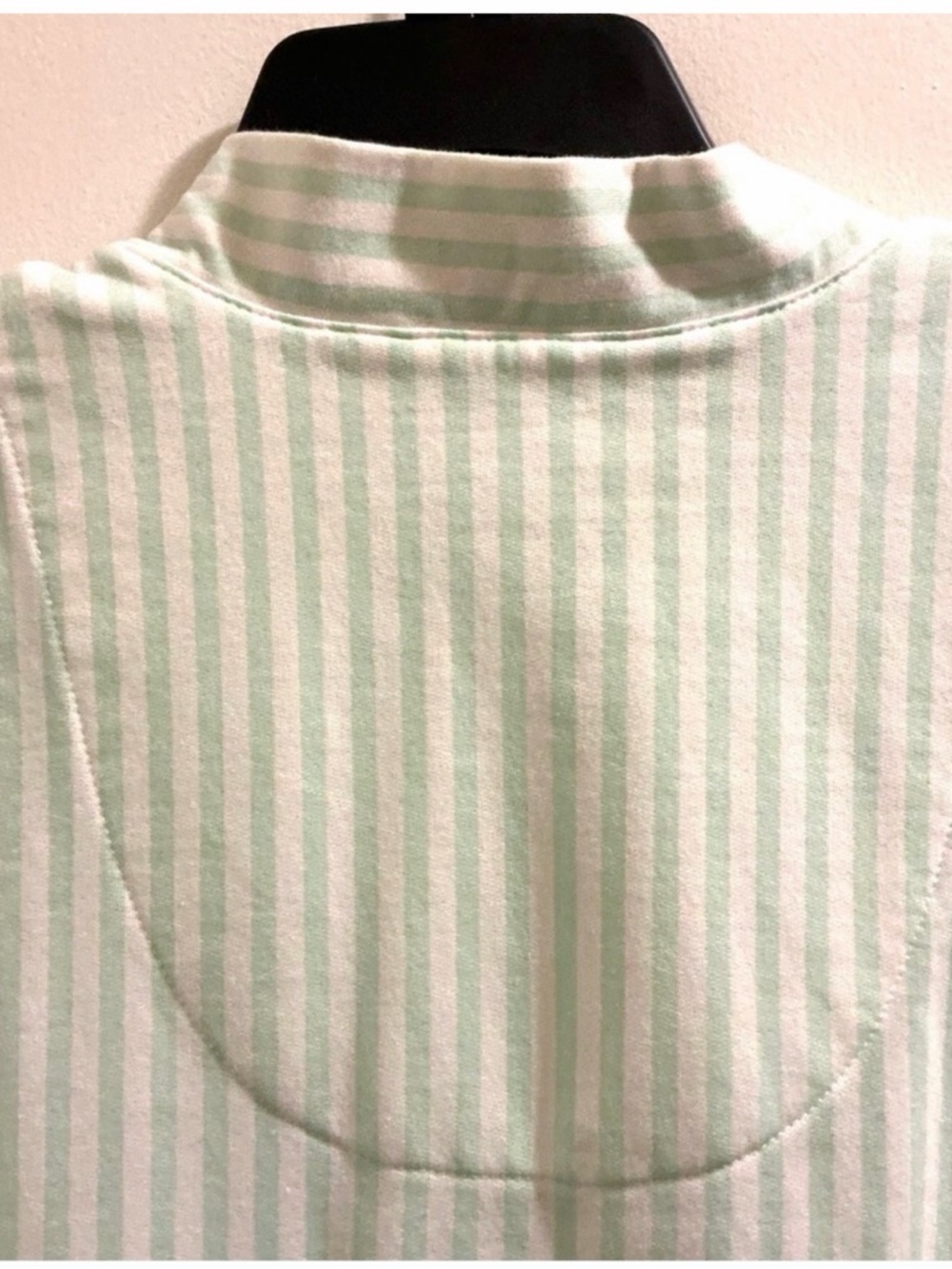 Mint Green Striped Robe - Picture 9 of 12